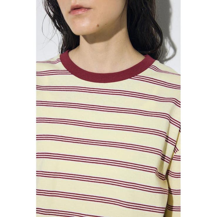 マルチボーダー長袖トップス | AZUL BY MOUSSY | 詳細画像15 