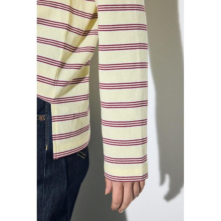 マルチボーダー長袖トップス | AZUL BY MOUSSY | 詳細画像15 