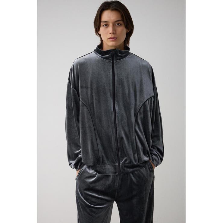ベロアライントラックジャケット[品番：AZLW0022616]｜AZUL BY MOUSSY