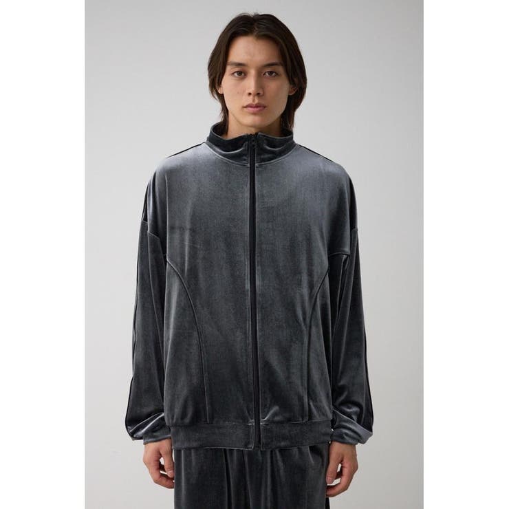 ベロアライントラックジャケット[品番：AZLW0022616]｜AZUL BY MOUSSY