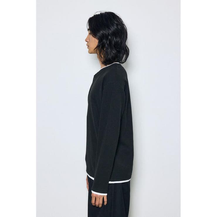 フェイクレイヤードヘンリーネックトップス | AZUL BY MOUSSY | 詳細画像15 