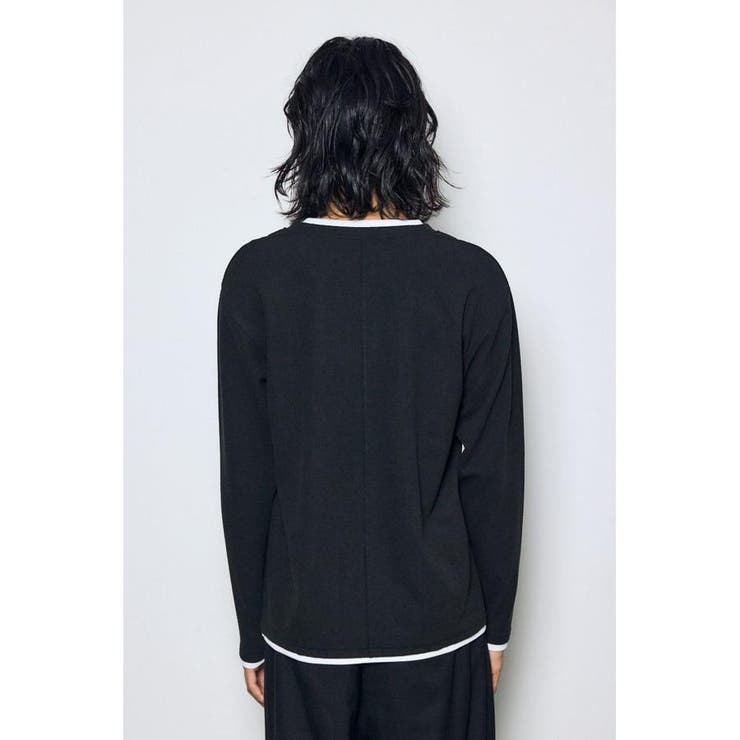 フェイクレイヤードヘンリーネックトップス | AZUL BY MOUSSY | 詳細画像16 
