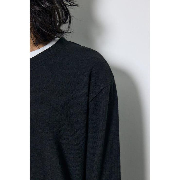 フェイクレイヤードヘンリーネックトップス | AZUL BY MOUSSY | 詳細画像18 