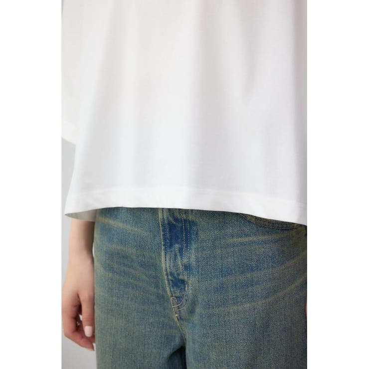 フロッキープリントTシャツ | AZUL BY MOUSSY | 詳細画像10 