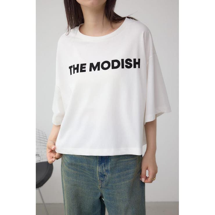 WHT | フロッキープリントTシャツ | AZUL BY MOUSSY