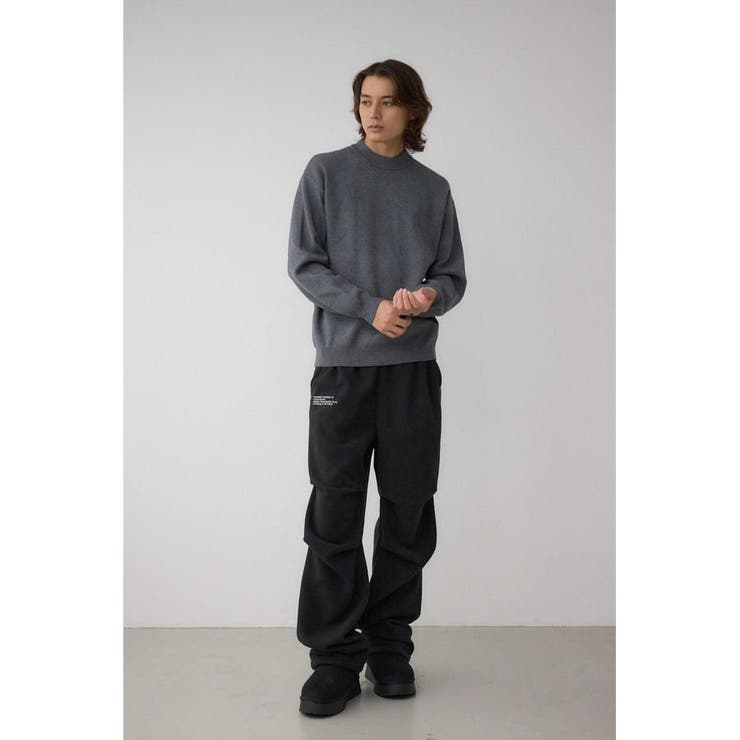 スムースニットモックネックトップス | AZUL BY MOUSSY | 詳細画像37 