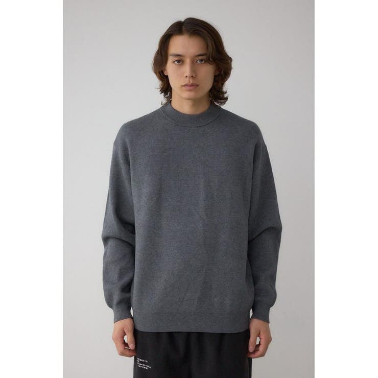 スムースニットモックネックトップス | AZUL BY MOUSSY | 詳細画像38 