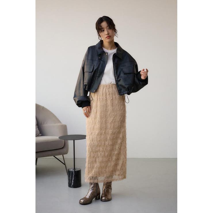 フェイクレザーショートブルゾン | AZUL BY MOUSSY | 詳細画像15 