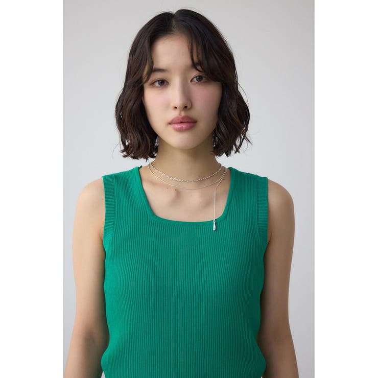 スクエアネックリブタンクトップ | AZUL BY MOUSSY | 詳細画像28 