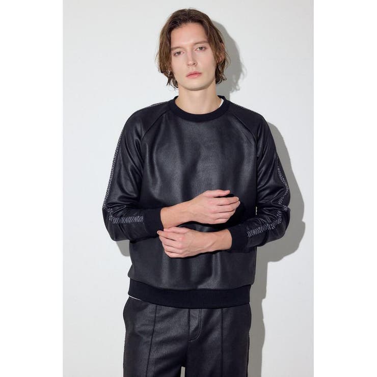 フェイクレザーライントップス | AZUL BY MOUSSY | 詳細画像2 