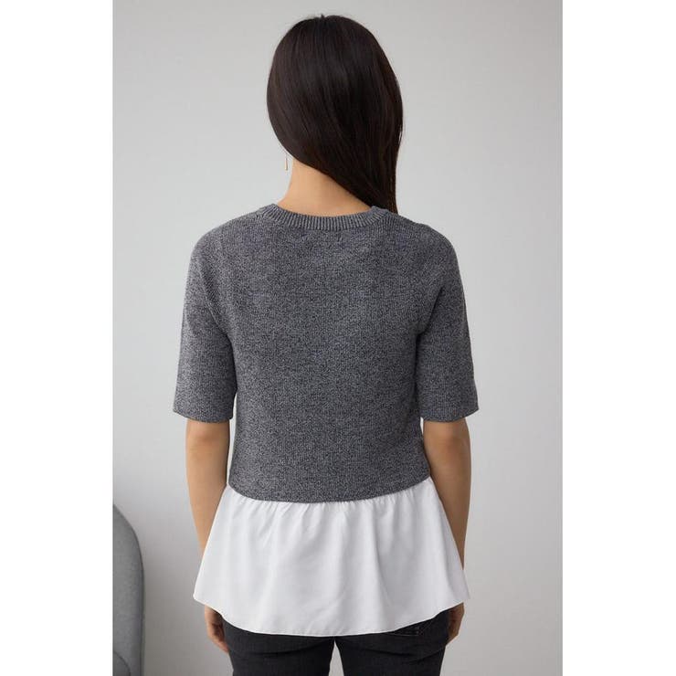 ペプラムインナーセットニット | AZUL BY MOUSSY | 詳細画像31 