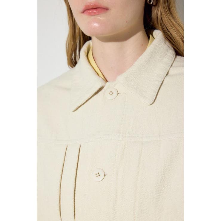 コットンリネンプリーツブルゾン | AZUL BY MOUSSY | 詳細画像14 