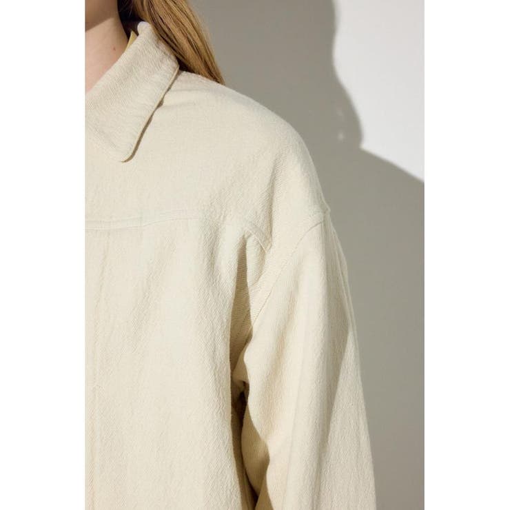 コットンリネンプリーツブルゾン | AZUL BY MOUSSY | 詳細画像15 