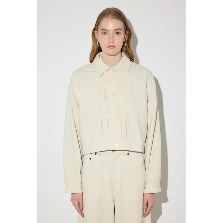 コットンリネンプリーツブルゾン | AZUL BY MOUSSY | 詳細画像20 