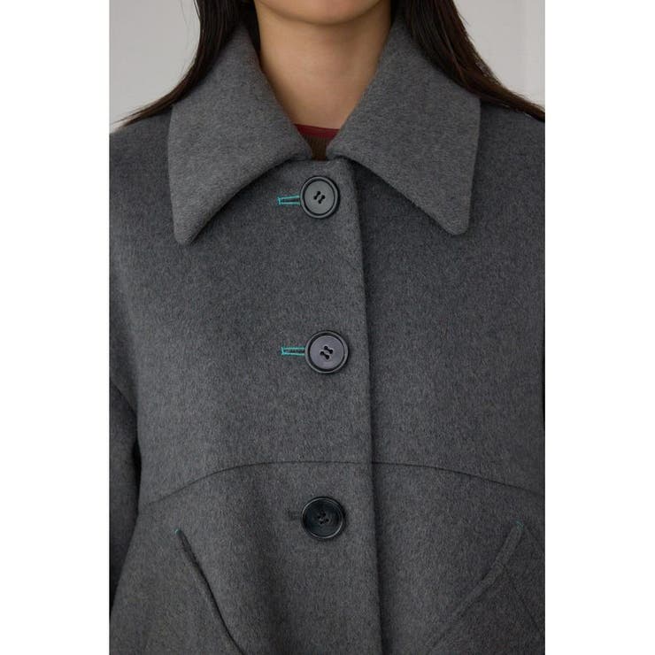 ボリュームスリーブペプラムコート | AZUL BY MOUSSY | 詳細画像26 