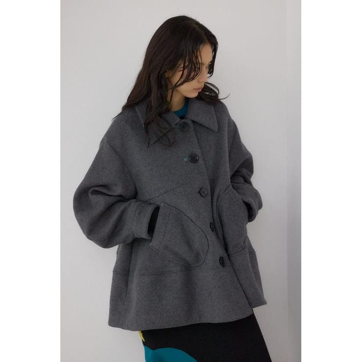 ボリュームスリーブペプラムコート | AZUL BY MOUSSY | 詳細画像18 