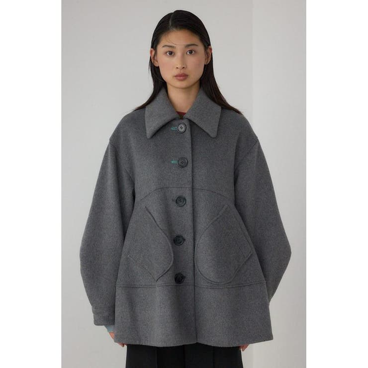 ボリュームスリーブペプラムコート | AZUL BY MOUSSY | 詳細画像23 