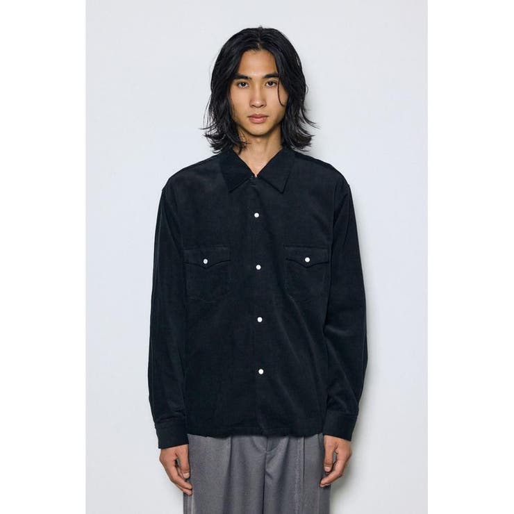 ウェスタンコーデュロイシャツ | AZUL BY MOUSSY | 詳細画像22 