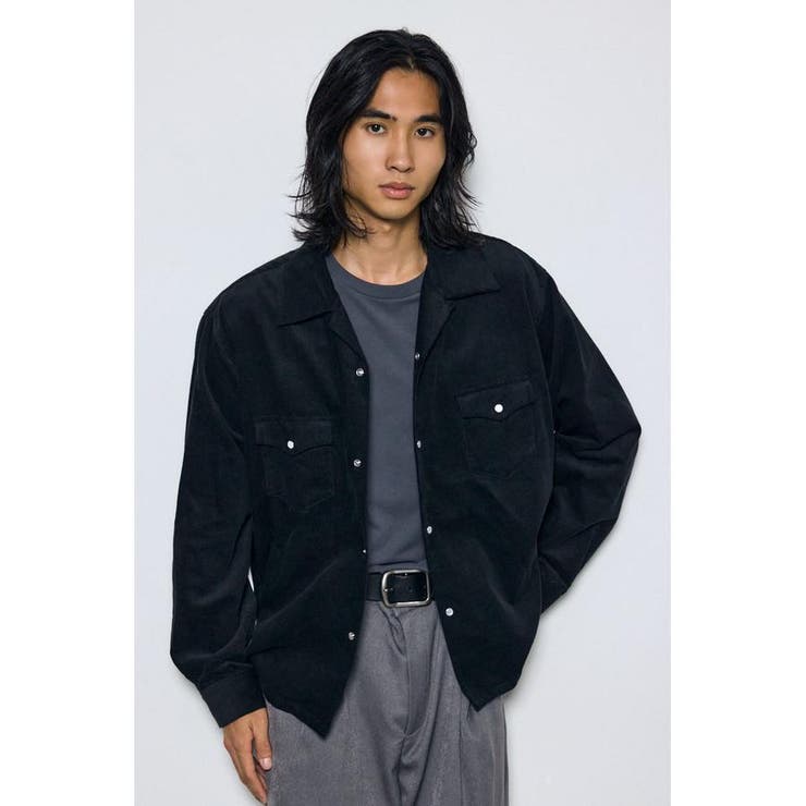 ウェスタンコーデュロイシャツ | AZUL BY MOUSSY | 詳細画像12 