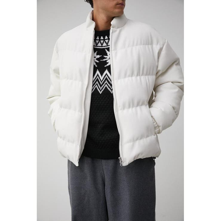 FAUX LEATHER PADDING BLOUSON[品番：AZLW0020499]｜AZUL BY MOUSSY 