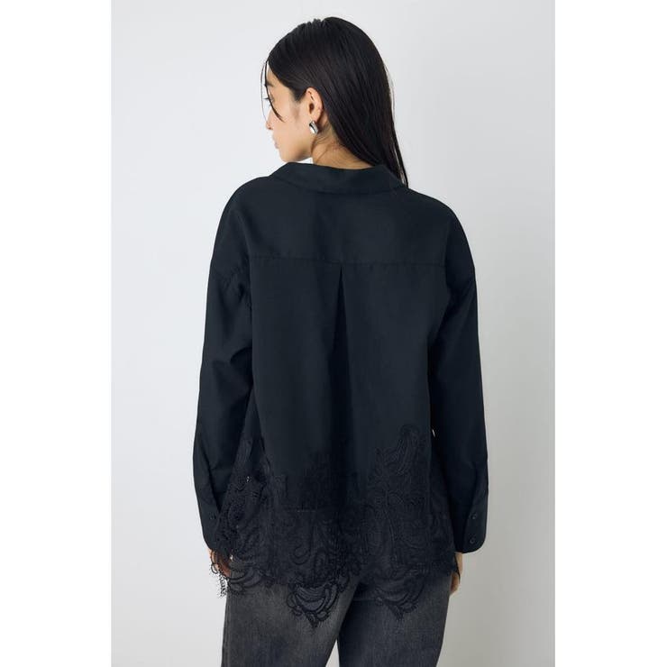 レースドッキングシャツ | AZUL BY MOUSSY | 詳細画像11 