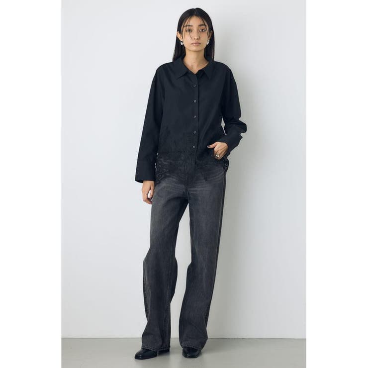 レースドッキングシャツ | AZUL BY MOUSSY | 詳細画像12 