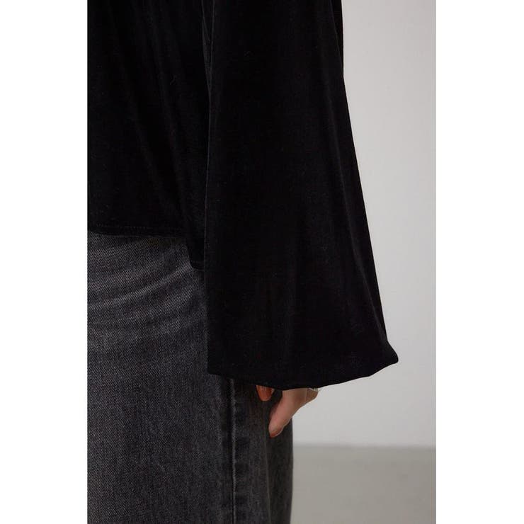 ベロアリボンブラウス | AZUL BY MOUSSY | 詳細画像10 