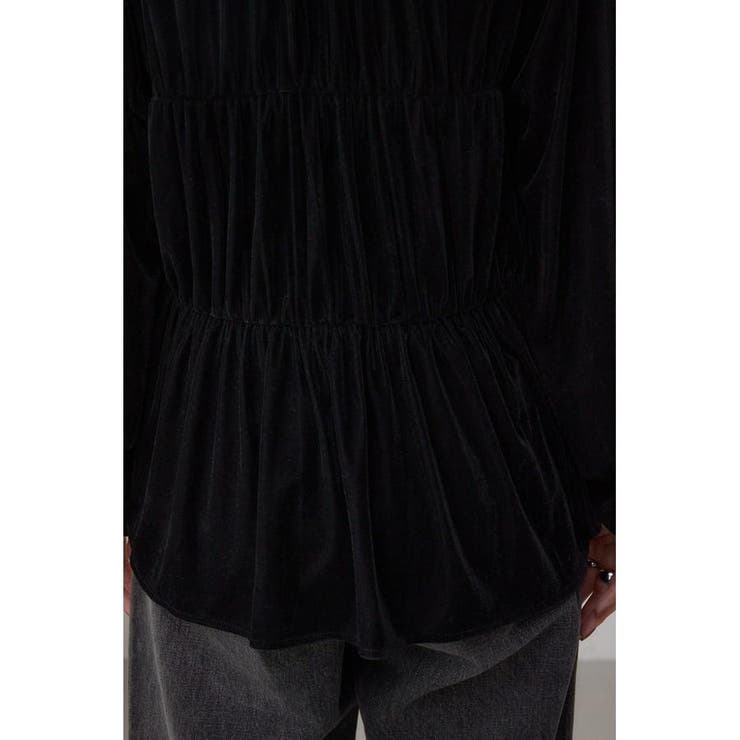 ベロアリボンブラウス | AZUL BY MOUSSY | 詳細画像12 
