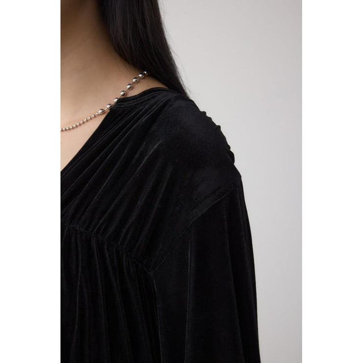 ベロアリボンブラウス | AZUL BY MOUSSY | 詳細画像9 