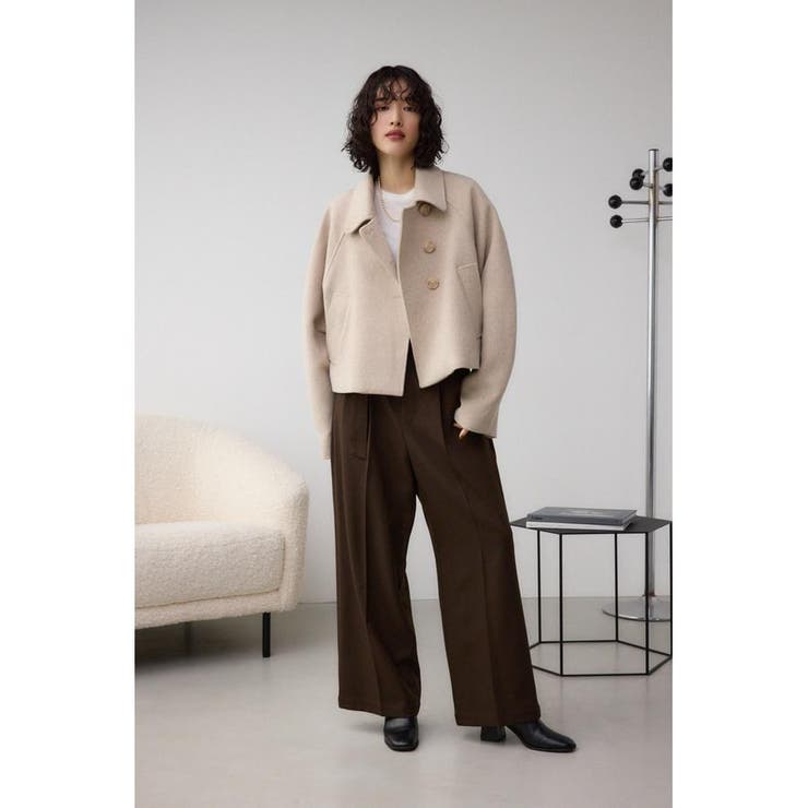 コクーンスリーブショートコート[品番：AZLW0022870]｜AZUL BY MOUSSY
