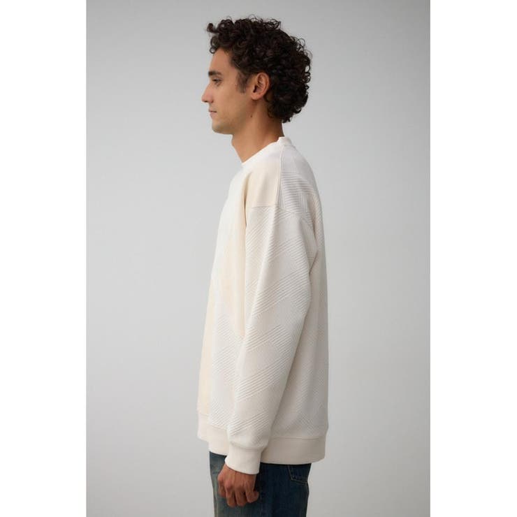 mihou様　オリジナル素材　フルオーダー 異素材スウィッチングプルオーバー｜MEN｜251HAB80-389I｜AZUL