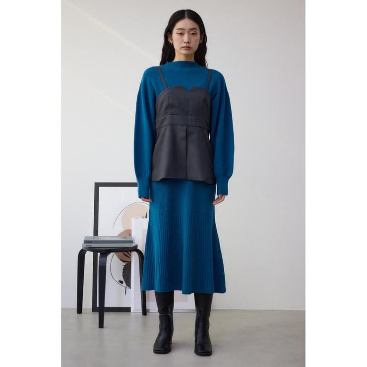 ビスチェセットニットワンピース[品番：AZLW0021552]｜AZUL BY  MOUSSY（アズールバイマウジー）のレディースファッション通販｜SHOPLIST（ショップリスト）