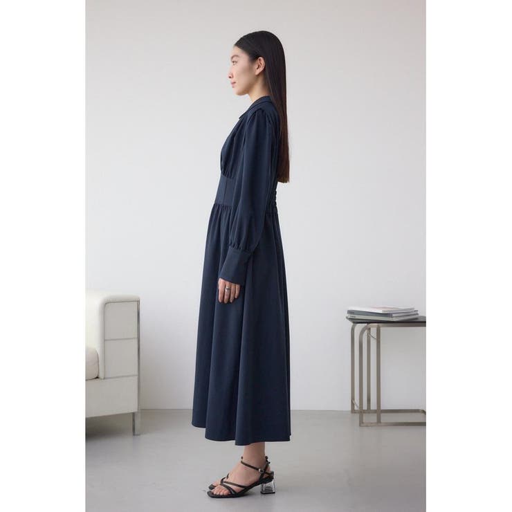 ウエストタック切り替えフレアワンピース | AZUL BY MOUSSY | 詳細画像18 