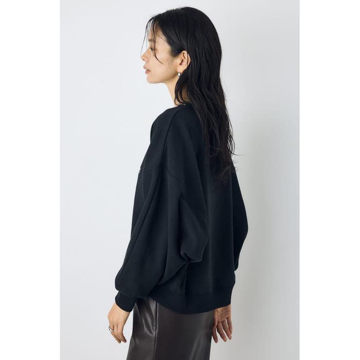 2WAYロゴ裏毛トップス | AZUL BY MOUSSY | 詳細画像3 