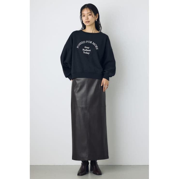 2WAYロゴ裏毛トップス | AZUL BY MOUSSY | 詳細画像5 