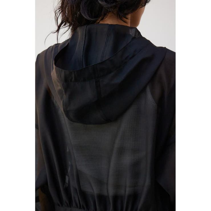 シアーフーディーブルゾン | AZUL BY MOUSSY | 詳細画像19 