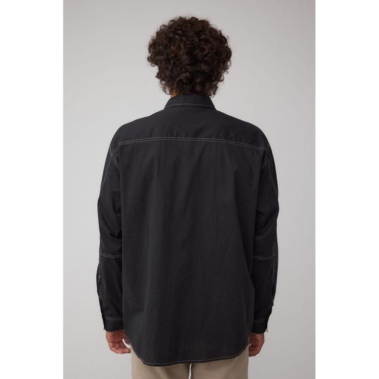 配色ステッチ長袖シャツ | AZUL BY MOUSSY | 詳細画像7 