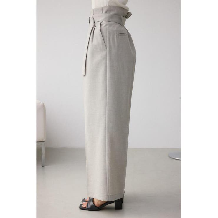 イージーケアリネンライクベルトワイドパンツ | AZUL BY MOUSSY | 詳細画像28 