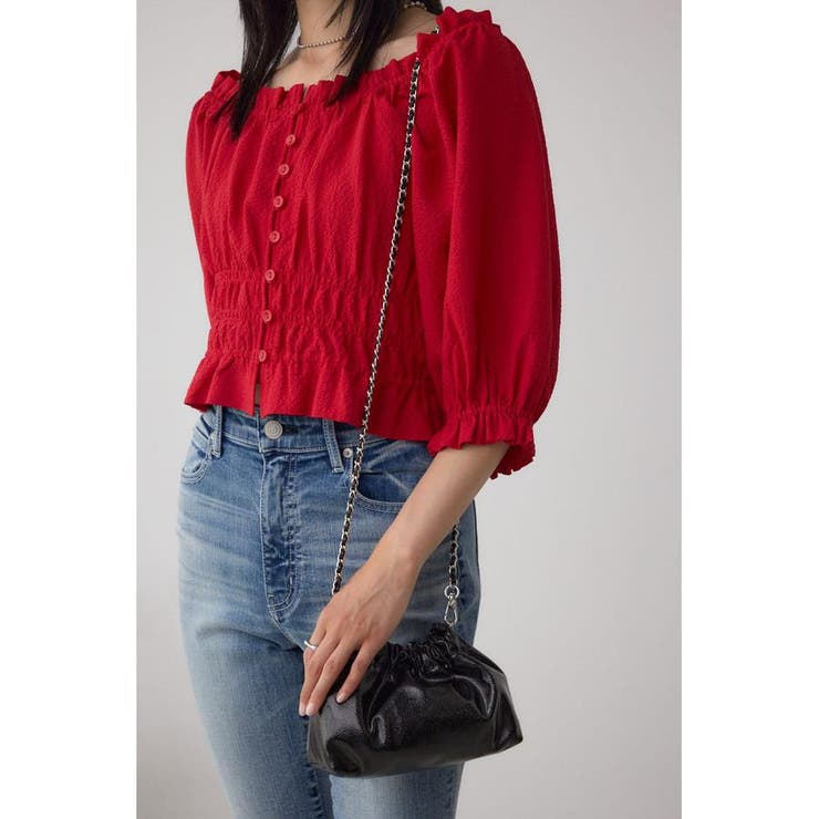 メタルチェーンポシェットバッグ | AZUL BY MOUSSY | 詳細画像1 