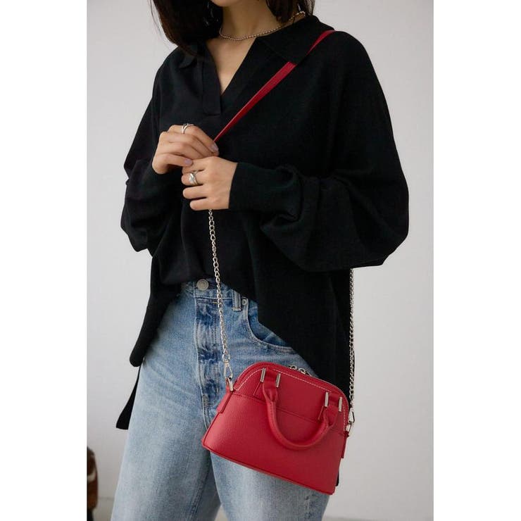 ダブルジッパーミニバッグ | AZUL BY MOUSSY | 詳細画像24 