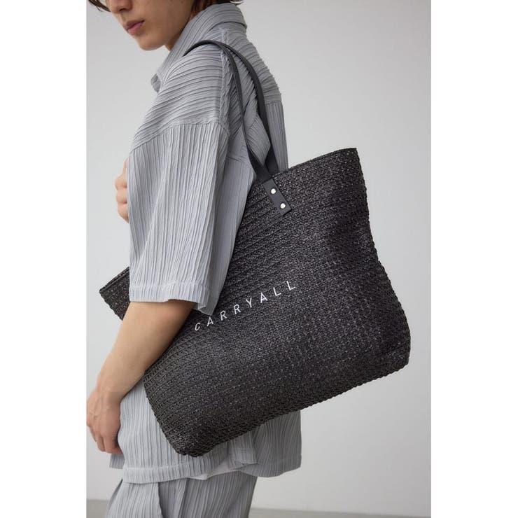 BLK | 雑材トートバッグ | AZUL BY MOUSSY