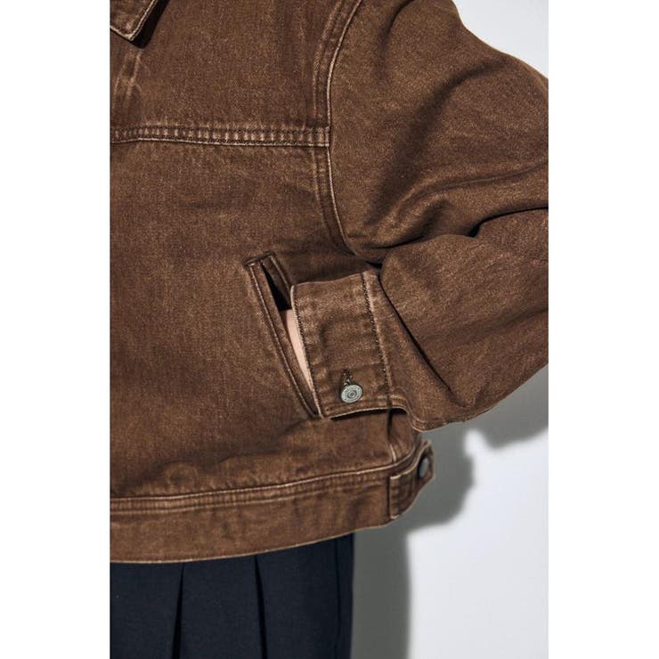 AZUL DENIM ダブルジップブルゾン | AZUL BY MOUSSY | 詳細画像9 