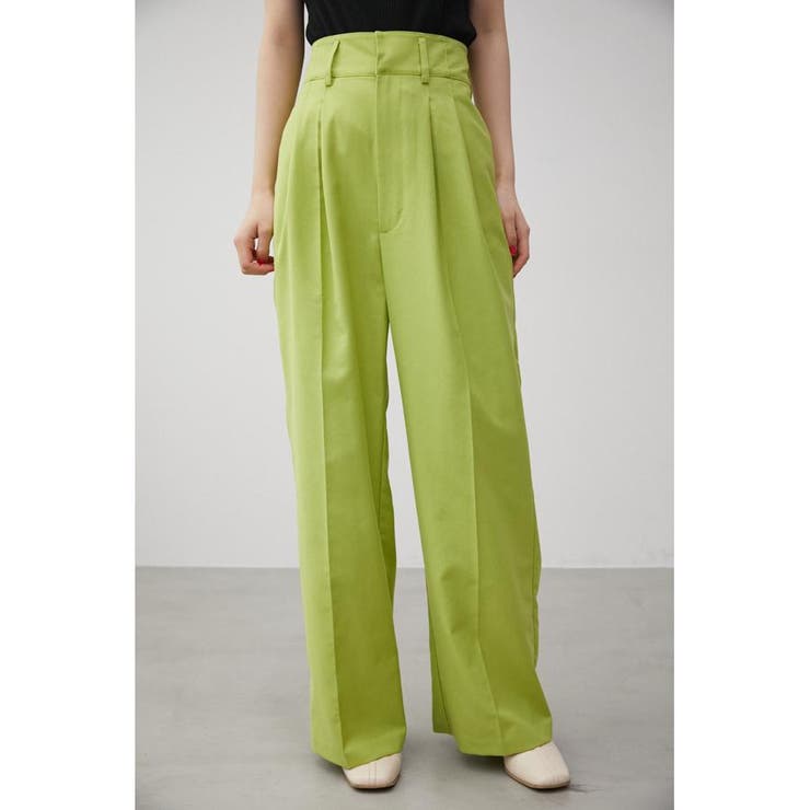 FRONT DARTS HIGH WAIST PANTS | AZUL BY MOUSSY | 詳細画像25 