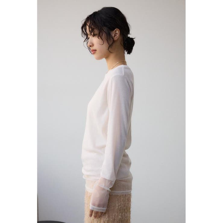 ソデレーステレコトップス | AZUL BY MOUSSY | 詳細画像5 