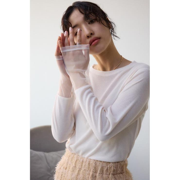 ソデレーステレコトップス | AZUL BY MOUSSY | 詳細画像1 