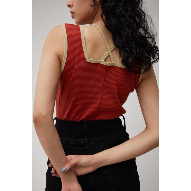 STRING ARRANGEMENT TANK TOP | AZUL BY MOUSSY | 詳細画像22 