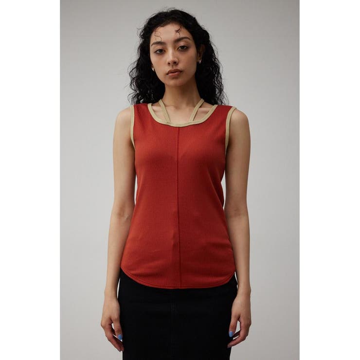 STRING ARRANGEMENT TANK TOP | AZUL BY MOUSSY | 詳細画像25 