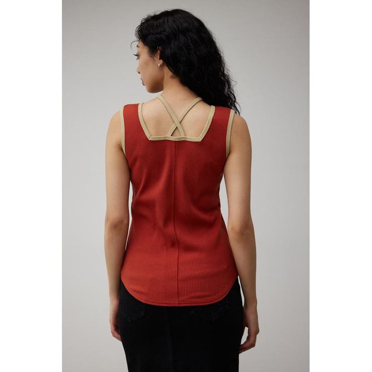 STRING ARRANGEMENT TANK TOP | AZUL BY MOUSSY | 詳細画像27 