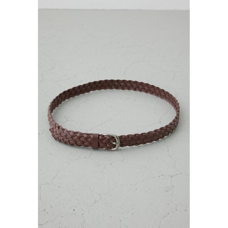 BRN | フェイクレザーメッシュベルト | AZUL BY MOUSSY