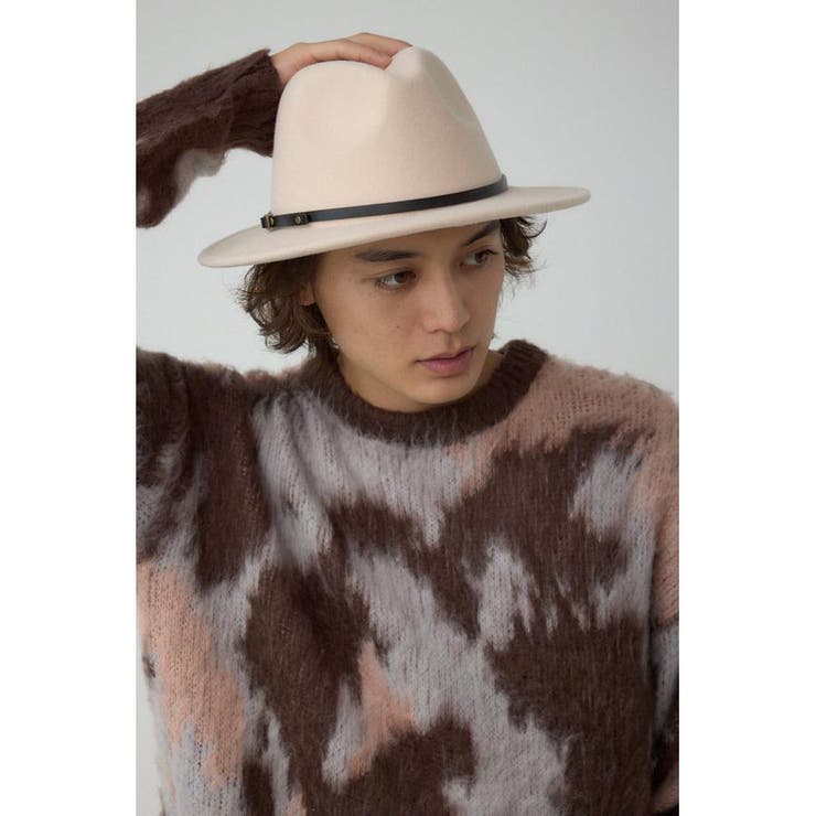 フェルトハット[品番：AZLW0023669]｜AZUL BY MOUSSY（アズール